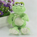 Cute Kids Soft Animal Stuffed Toy Green Frog Plush Toy